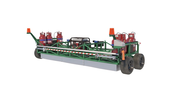 Самоходная установка инфракрасного нагрева  ИКН  SP-400 - JPVT(W)